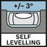 Self Levelling 3° Самонивелирующийся ± 3° 